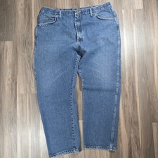 Wrangler Five Star Premium Denim Jeans Mens 42x30 Medium Wash Blue 96501MR