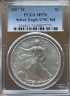 2007 W Silver Eagle MS70 (PCGS)