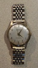 Vintage Men's Benrus Series #3021 Wind Up Watch Gold Electroplated