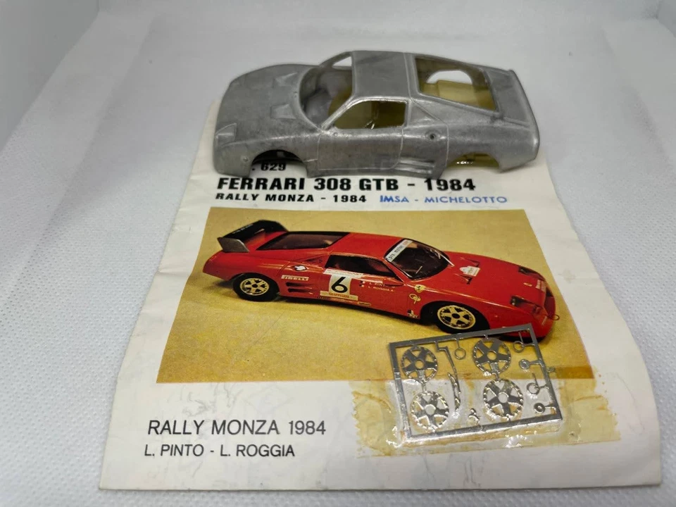 FDS Kit 1/43 Ferrari 308 GTB IMSA Michelotto Rally di Monza 1984 - Immagine 2 di 4