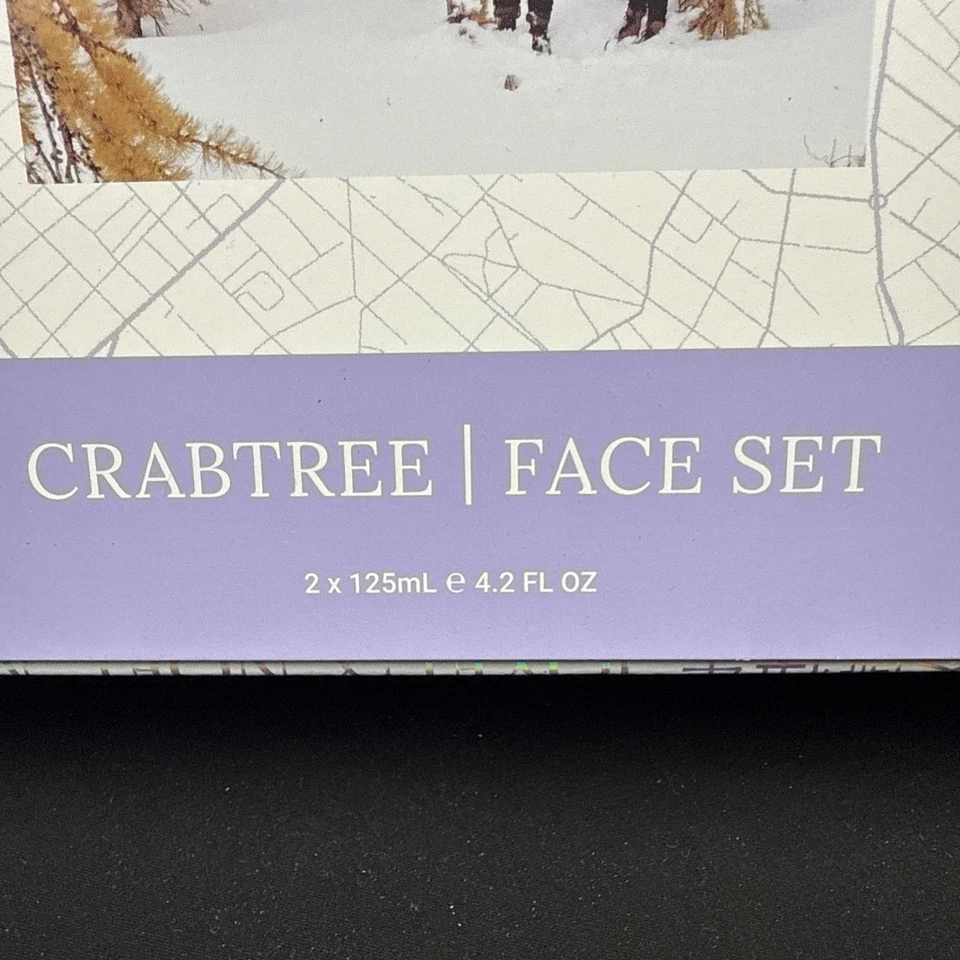 Crabtree & Evelyn Gift Set Face Foam & Aftershave Balm Holiday Limited NIB - Image 2 of 4
