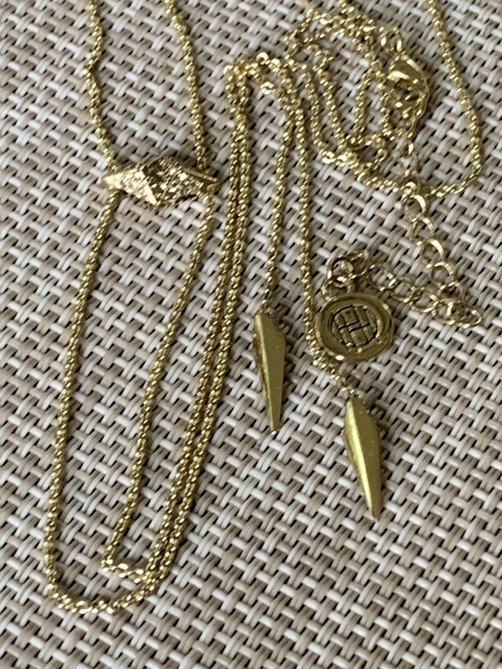 Collar Dagas Estrás Estilo Bolo Edad/Antigüedad House of Harlow Dorado Pl. Foto 3 de 4