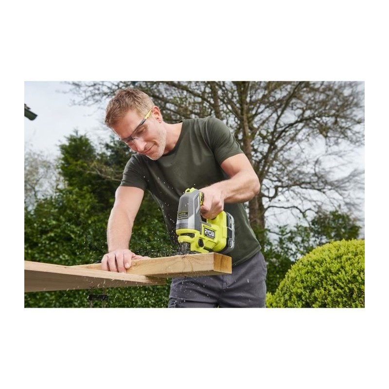 Scie sauteuse RYOBI 18V Brushless pendulaire sans fil pour bois et métal - 2