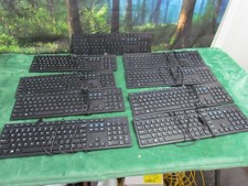LOT OF 9 DELL KB216P ON6R8G WIRED KEYBOARD USB