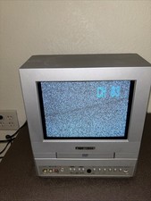 Sylvania 6509DD 9" TV/DVD Combo Retro Gaming CRT Television WORKS/ No remote