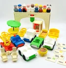 Vintage 1973 Fisher Price Little People Village 997 COMPLETE Accessories Mail