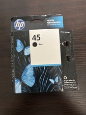 HP 45 Black INK Cartridge 51645A Genuine Original exp 02/2013