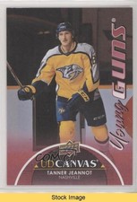 2021-22 Upper Deck Series 1 UD Canvas Young Guns Tanner Jeannot #C94 READ 0cr