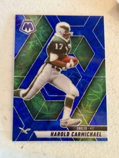 2025 Panini Mosaic - Harold Carmichael #55 Blue Scope Prizm Philadelphia Eagles