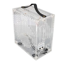 Miniature ITX PC Case Portable Clear Acrylic Professioanl Miniature ITX Computer