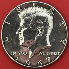 Moneta Americana ( 1967 ) • USA • Half Dollar • 50 Cents • JFK • SPL