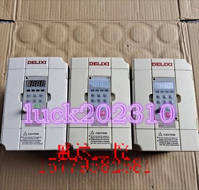 1PC used Delixi 0.75KW frequency converter CDI9100-SGOR75T2 #YY