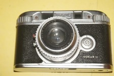 Vokar II Rangefinder Film Camera w/50mm Vokar 2.8 Lens Made in US Post WW2