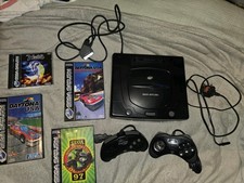 Sega Saturn MK2 Video Game Console 1995 Model MK-80200A-50, Tested Bundle