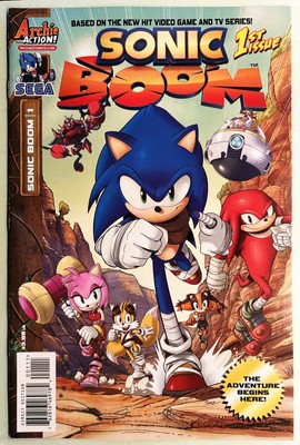 SONIC BOOM Comic Book #1 ''First Issues'' December 2014 Bagged & Boarded VF-