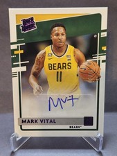 2021-22 Chronicles Draft Picks Donruss Rated Rookie Purple Mark Vital /49   Auto