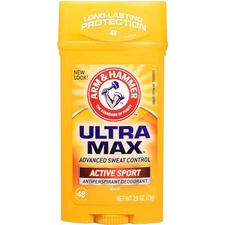 Arm & Hammer Ultramax Deodorant Invisible Solid Active Sport 2.60 Oz Each