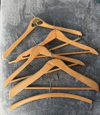 Names Tucson Arizona Essex Community School Vintage Wooden Clothes Hangers