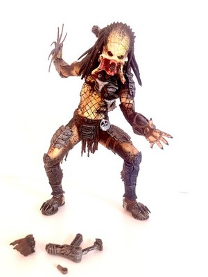 Aliens vs Predator Figur The Wolf open mouth NECA
