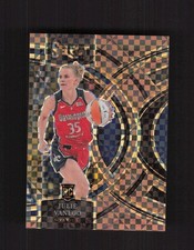 2024 Panini Select WNBA #160 Julie Vanloo Prizms Bronze Checker #/49
