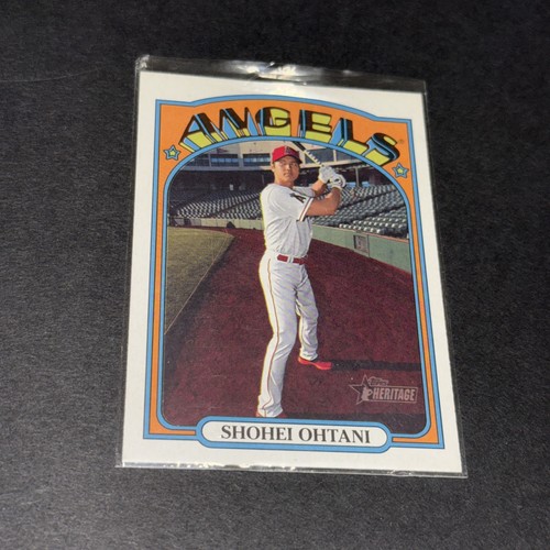 SHOHEI OHTANI 2021 TOPPS HERITAGE Card #245 NM-MT Condition