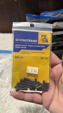 Sevenstrand A6 Standard Sleeves Metal Black .037 in Diameter Pack of 25