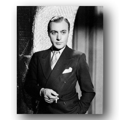Charles Boyer Photo 8x10 Portrait Paramount Pictures 1932 Actor Smoking Suit