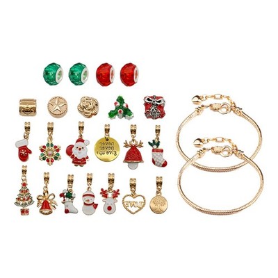 Weihnachtsarmband Zum Selbermachen Bettelarmband Herstellungsset Weihnachtsgeschenke für Urlaub