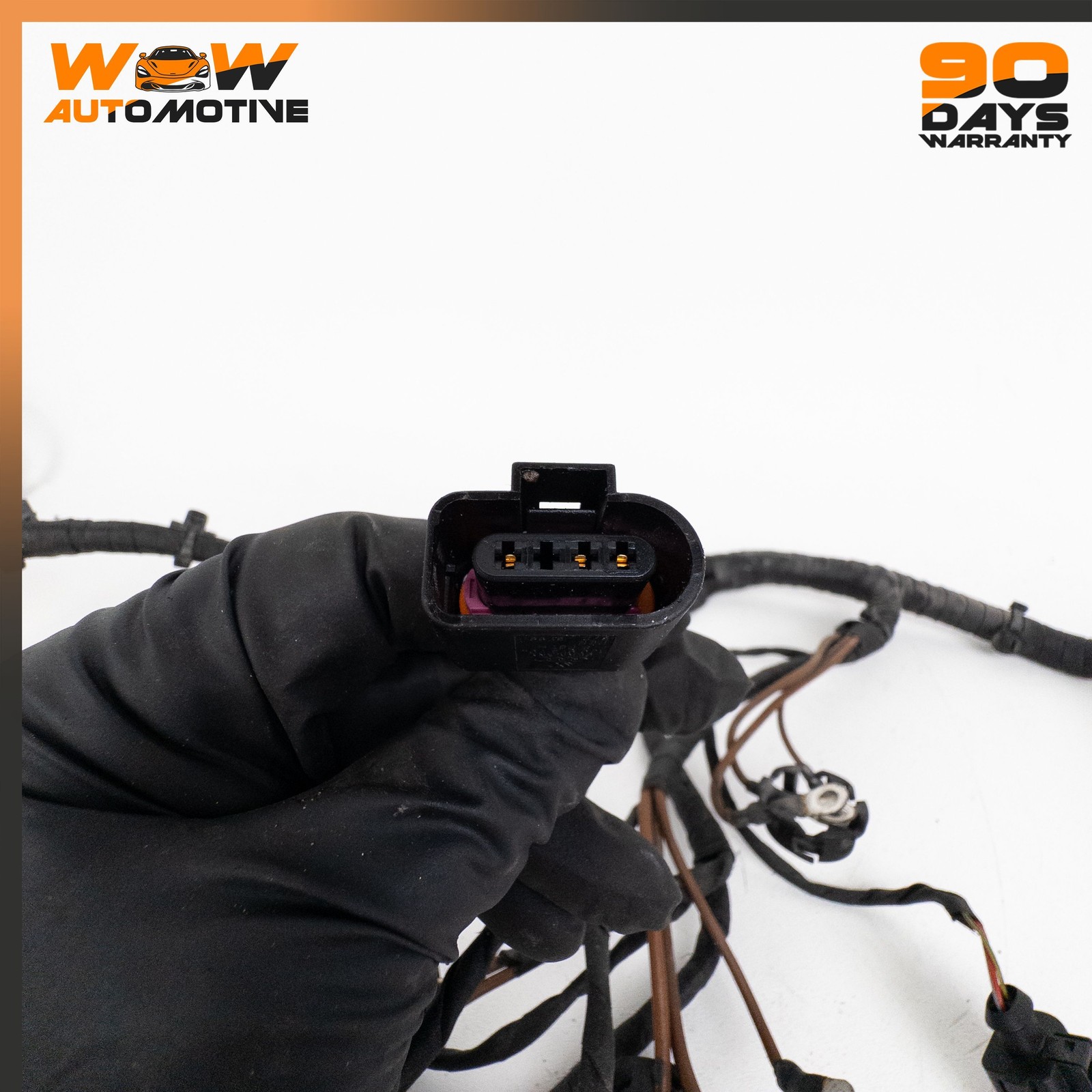 07-11 BENTLEY CONTINENTAL GTC FRONT RIGHT ENGINE MOTOR WIRING HARNESS OEM