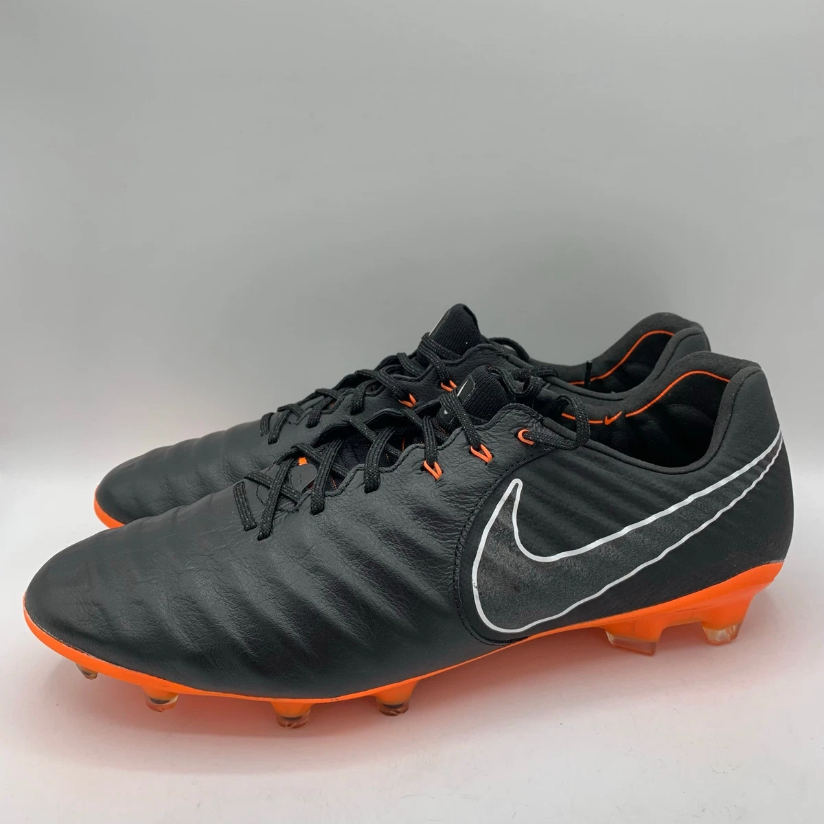 NIKE TIEMPO レジェンド7 Nike Tiempo Legend 7 Elite FG Black Total Orange for Sale