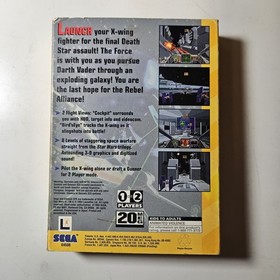 Star Wars Arcade (Sega Genesis 32x, 1994) Complete with Box and Manual