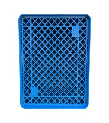 6 Vintage Blue Plastic Sara Lee Bakery Bread Trays Racks 21.5 x 27 x 1''