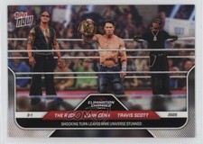 2025 Topps Now WWE /55211 The Rock John Cena Travis Scott #27 1g2w