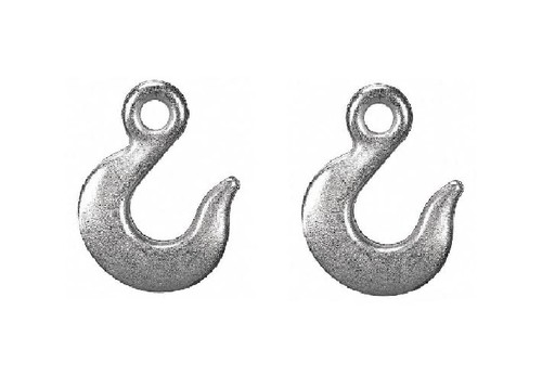 2er Pack - 1/4" Kettenschlupfhaken Grade 30 mit 1.250 Pfund Belastungsgrenze 07406 Landwirt - Bild 2 von 2