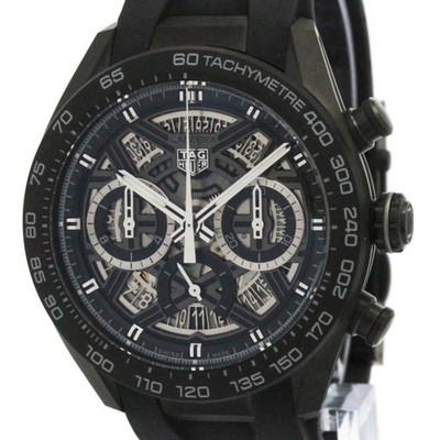 TAG HEUER Carrera Chronograph Extreme Sports Titanium Watch CBU208... BF589126