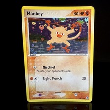Mankey 38/112 ex FireRed & LeafGreen Reverse Holo Uncommon LP Pokémon Card on eBay