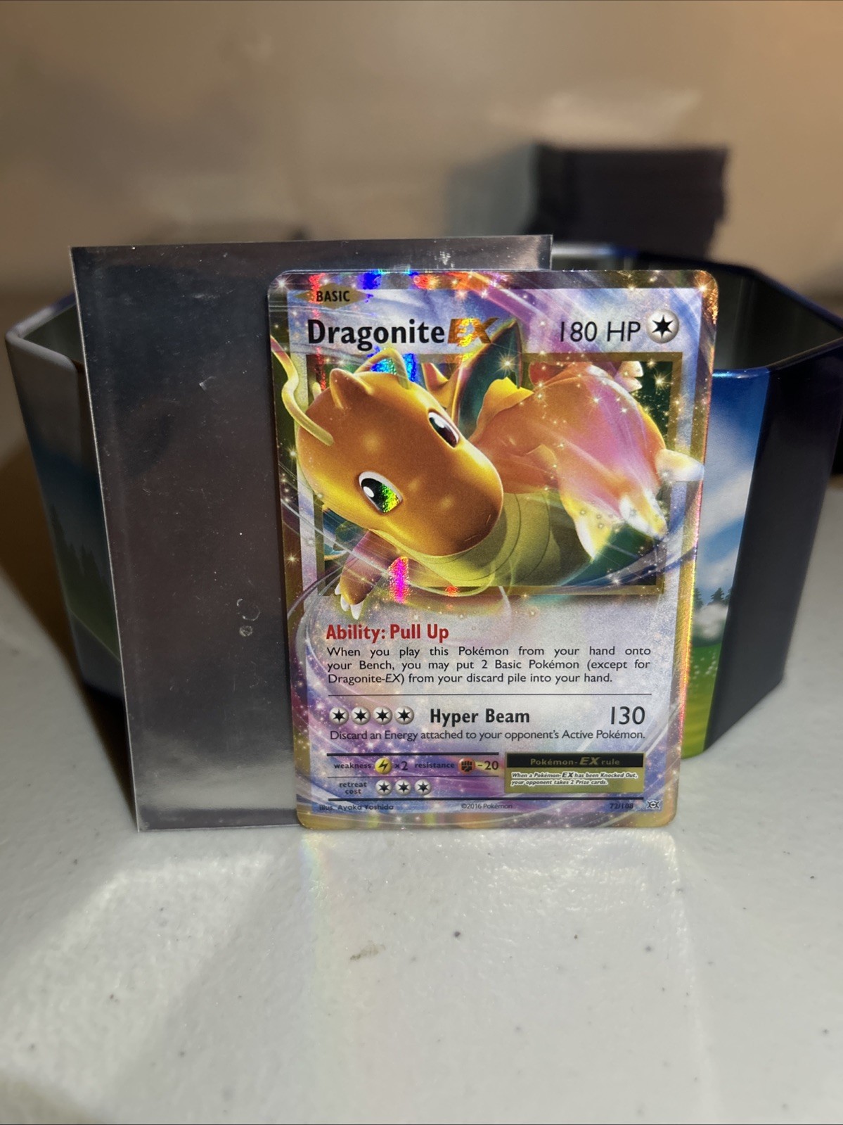 Pokemon Card TCG - Dragonite EX 72/108 Ultra Rare XY Evolutions Near Mint