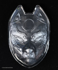 2023 Japanese Kitsune Traditional Mask 2 oz Silver Stacker 92.92 per troy oz
