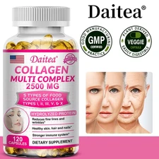 Collagen Complex - 2500 mg - Enhanced Nourishment for Hair and Nail Health