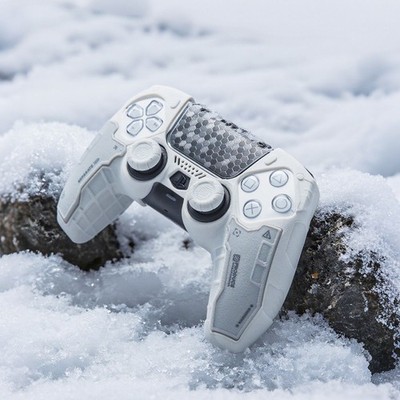 GeekShare G.S.TAC PS5 Controller Skin Protective Case + Thumb Grips + Sticker