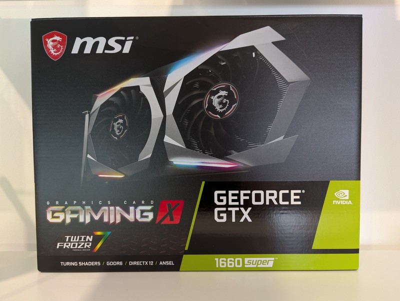 MSI GeForce GTX 1660 SUPER GAMING X 6GB GDDR6 Graphics Card - Boxed