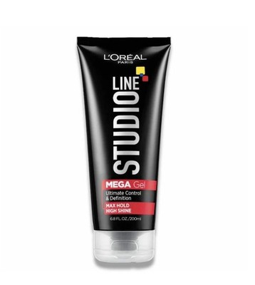 LOreal Studio Line Mega Hair Gel Ultimate Control Max Hold 6.8 Ounce Pack of 3