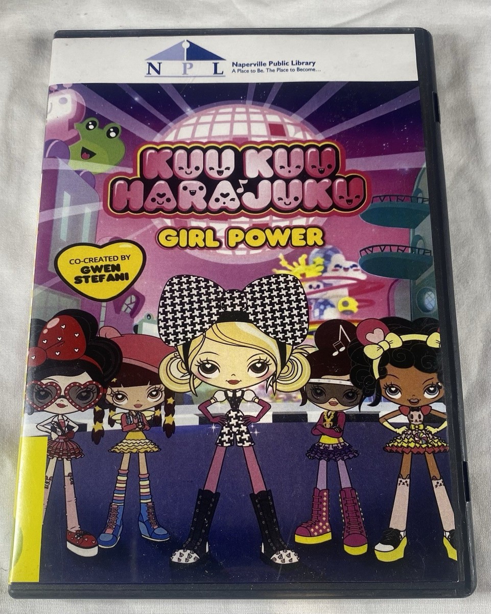 Kuu Kuu Harajuku Girl Power Dvd Ex-Libarary Disc