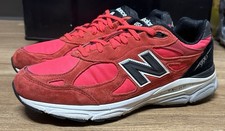 Size 11 - New Balance 990v3 Made In USA Red Suede