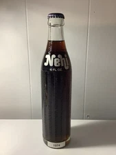 NEHI 10oz Filled Embossed ACL Soda Bottle 1974 🥤 