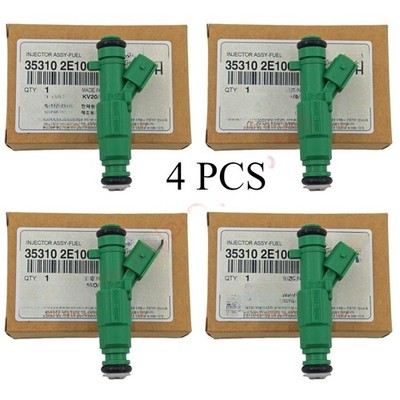 4X OEM Fuel Injector 35310-2E100 For 2011-14 HYUNDAI ELANTRA Kia Forte 1.8L