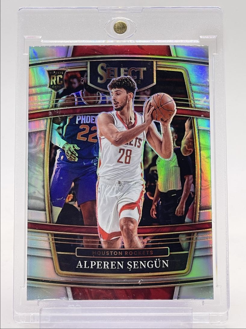 ALPEREN SENGUN 2021-22 SELECT CONCOURSE ROOKIE SILVER PRIZM ROCKETS RC Q5829