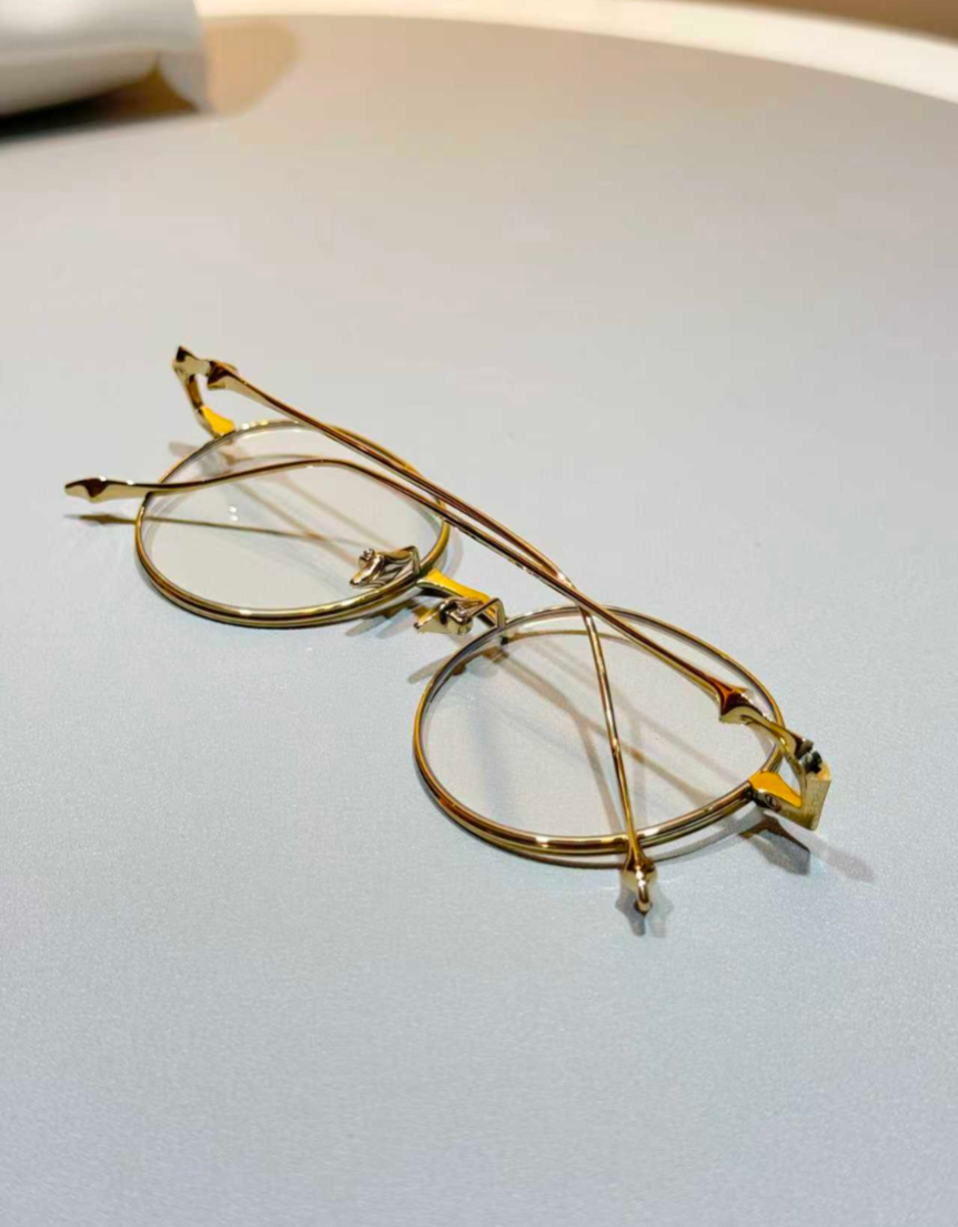 Gentle Monster EP 031 Sunglasses Gold /Clear With Case New | eBay