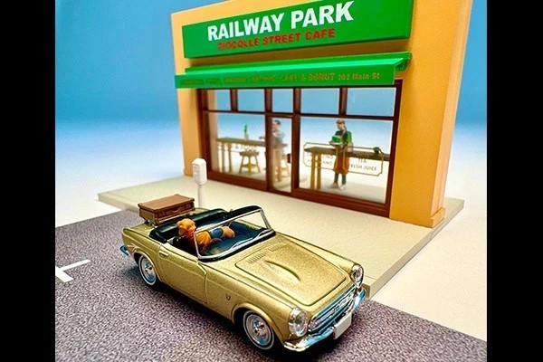 Tomica Limited Vintage TOMYTEC Diocolle 64 Carsnap 27a SIDEWALK