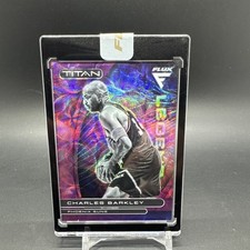 2020-21 Panini Flux Titan Legends Charles Barkley Purple Scope Prizm /38 #8 Suns